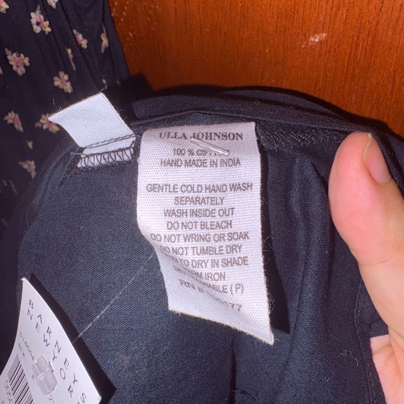 Ulla Johnson Black and White Patterned Maxi Dress - Picture 6 of 6